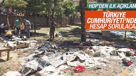 S­a­l­d­ı­r­ı­ ­s­o­n­r­a­s­ı­ ­H­D­P­­d­e­n­ ­i­l­k­ ­a­ç­ı­k­l­a­m­a­:­ ­H­e­s­a­b­ı­ ­s­o­r­u­l­a­c­a­k­